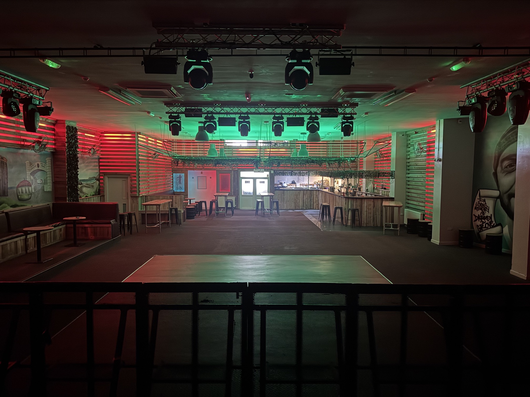 Inside the Gorseinon Events Centre